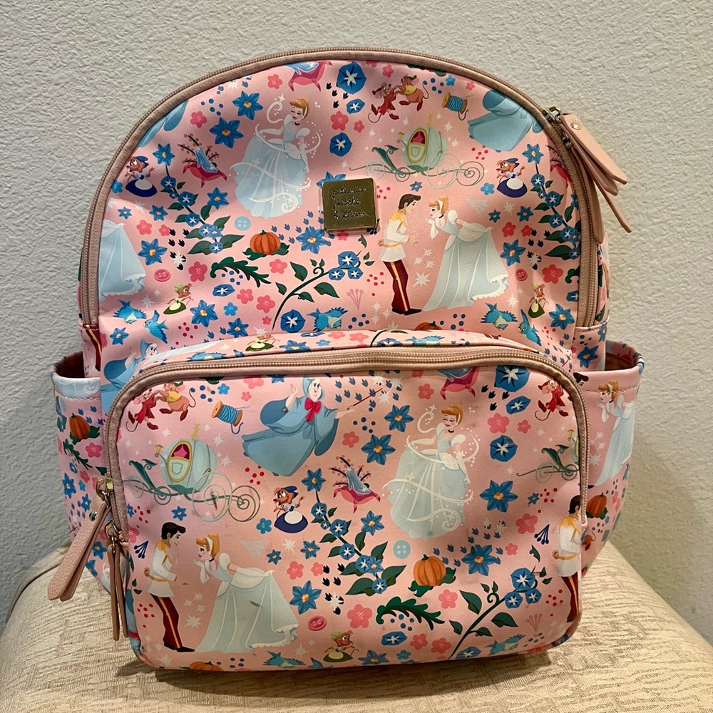 Petunia Pickle Bottom Cinderella Disney Princess Pink Backpack